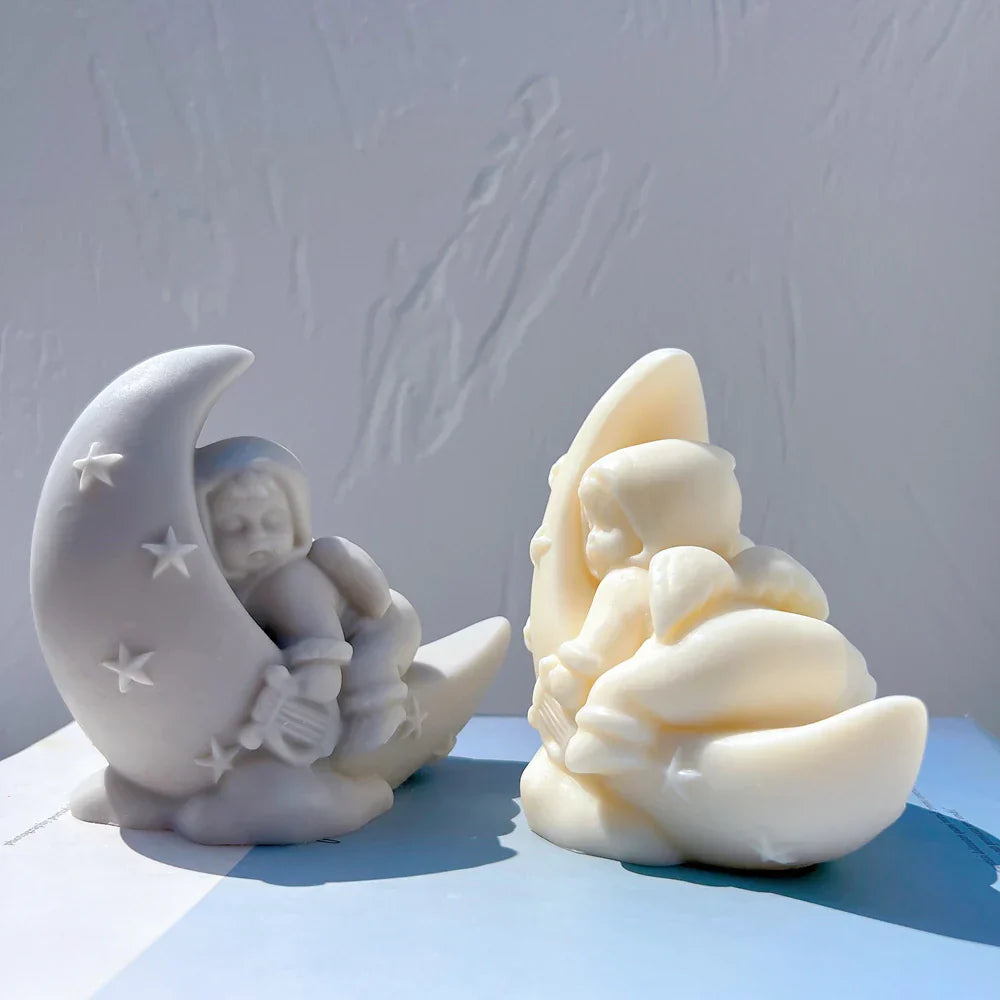 Moon Dreamer Baby Candle Silicone Mould