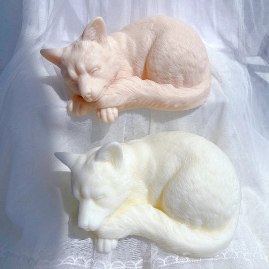 Cute Fox Candle Silicone Mould