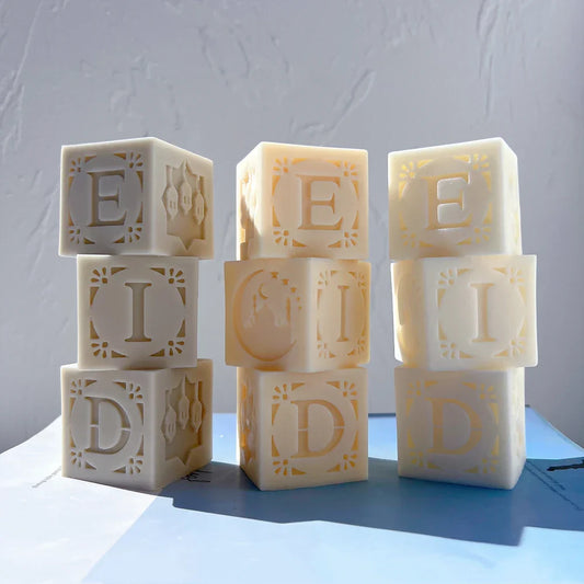 Ramadan Eid Mubarak Decorations Candle Mould