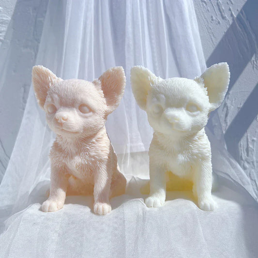 Chihuahua Puppy Candle Mould