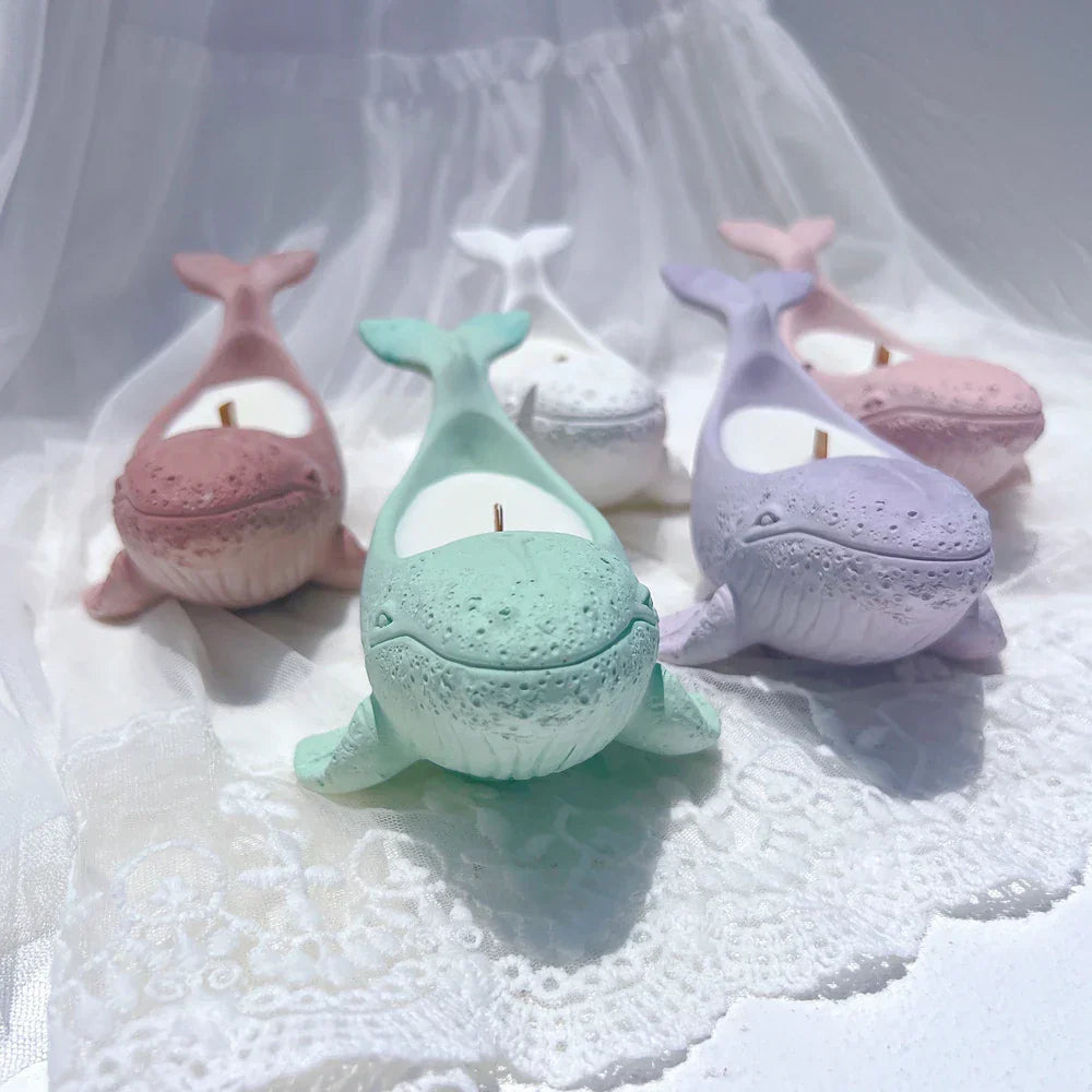 Magic Whale Candle Vessel Silicone Mould