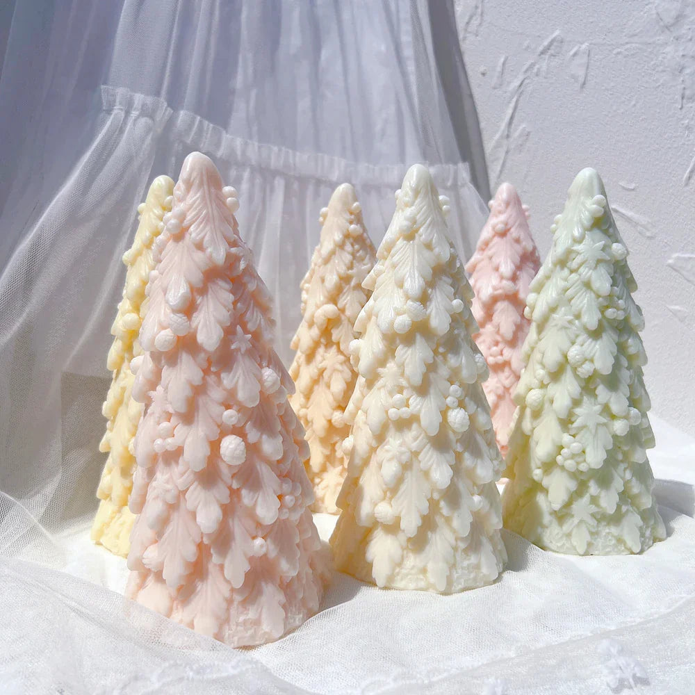 18CM Christmas Tree Silicone Candle Mould