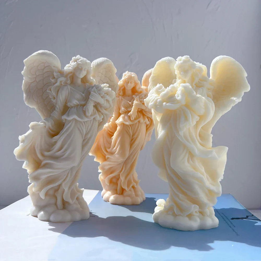Guardian Angel & Angel of Grace Candle Mould
