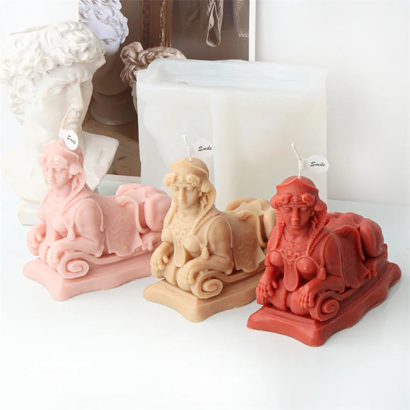 Sphinx Silicone Candle Mould