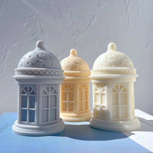 Islamic Ramadan Lantern Silicone Candle Mould