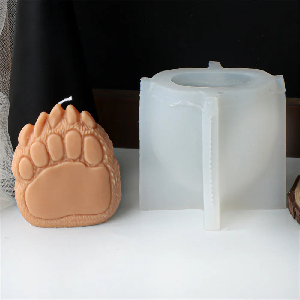 Bear Paw Candle Mould