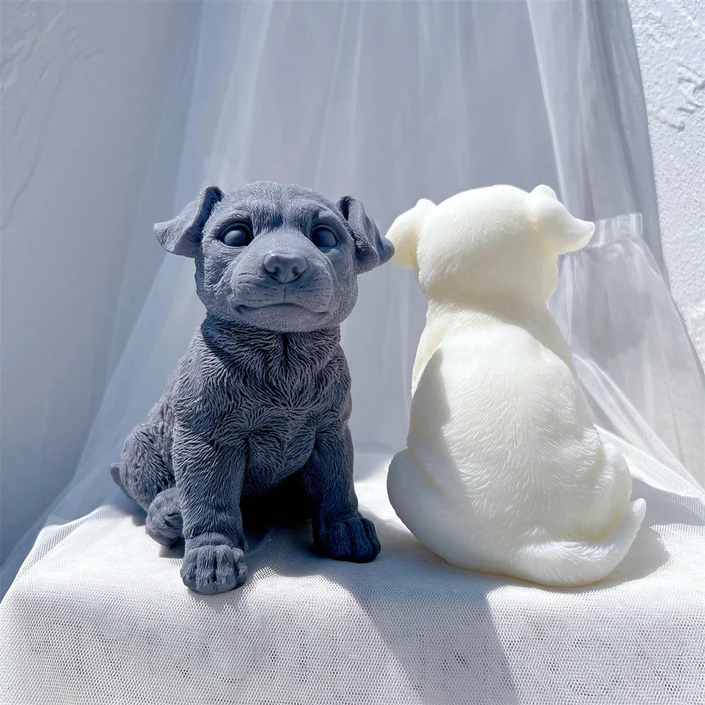 Retriever Dog Candle Mould