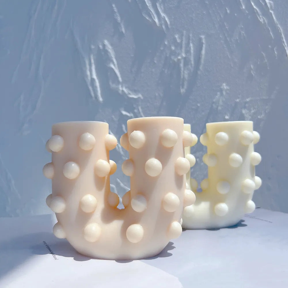 Geometric Shapes Candle Moulds