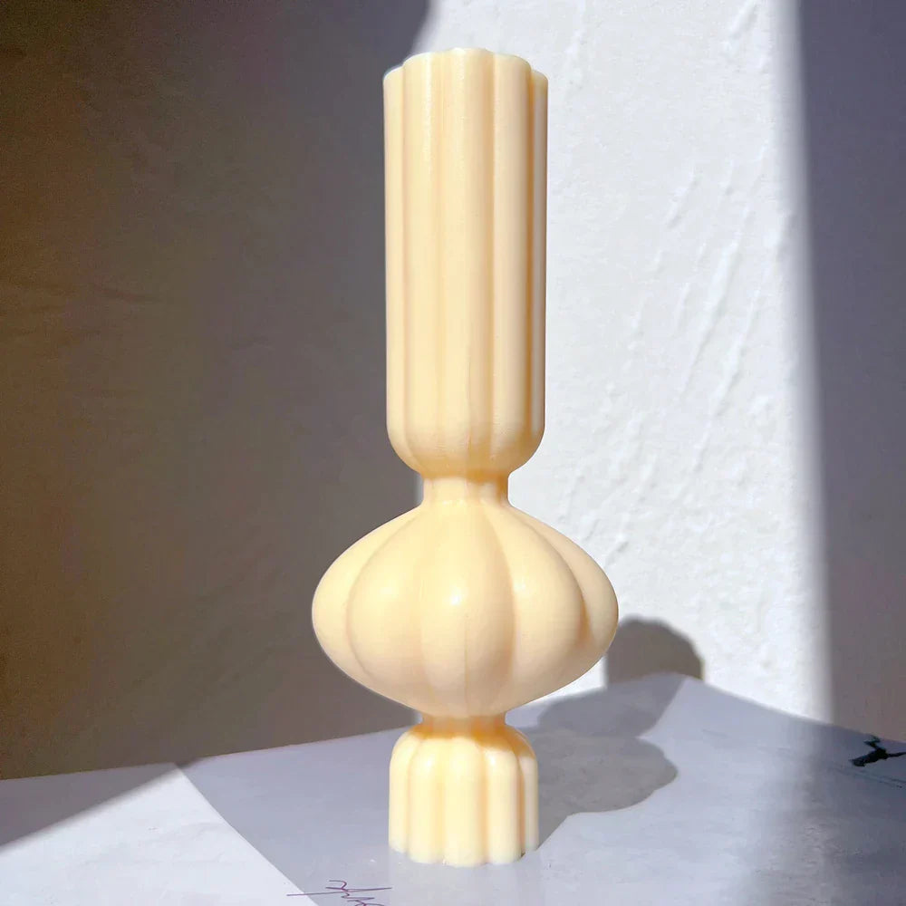 Unique Tall Pillar Silicone Candle Mould
