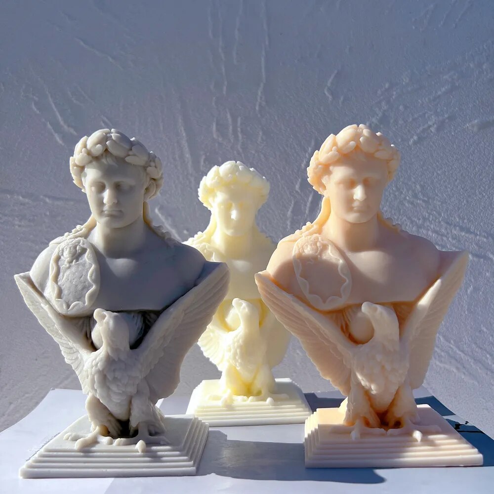 Napoleon Bonaparte Statue Candle Mould
