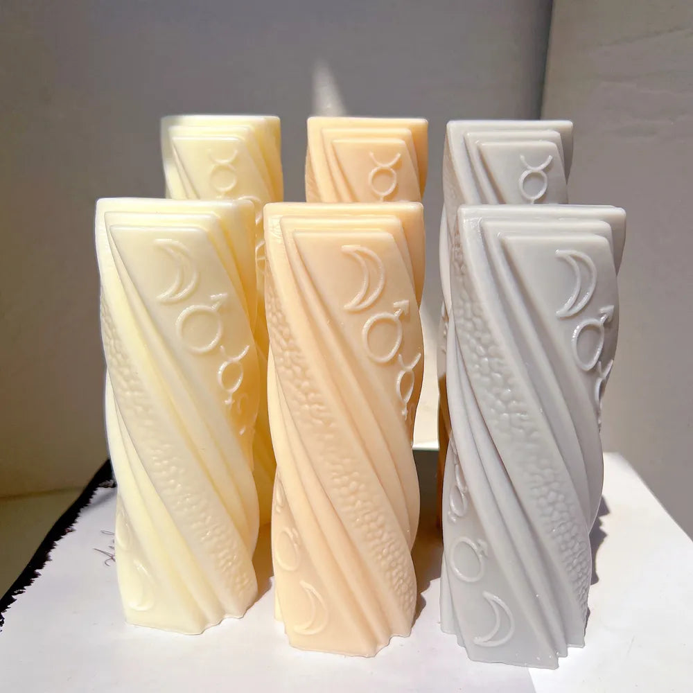 Astrological Pillar Candle Mould