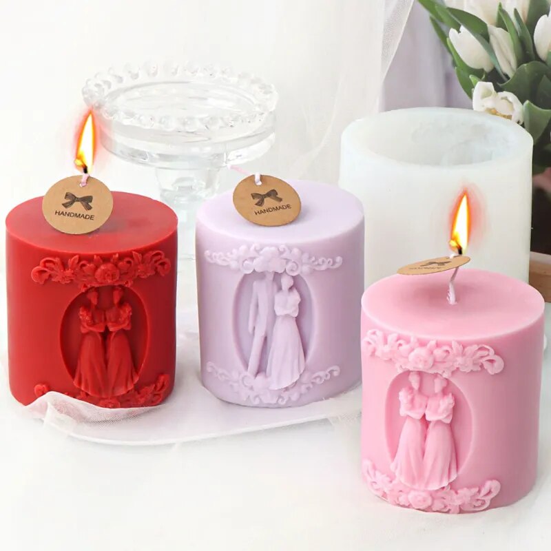 Newly-wed Candle Mould