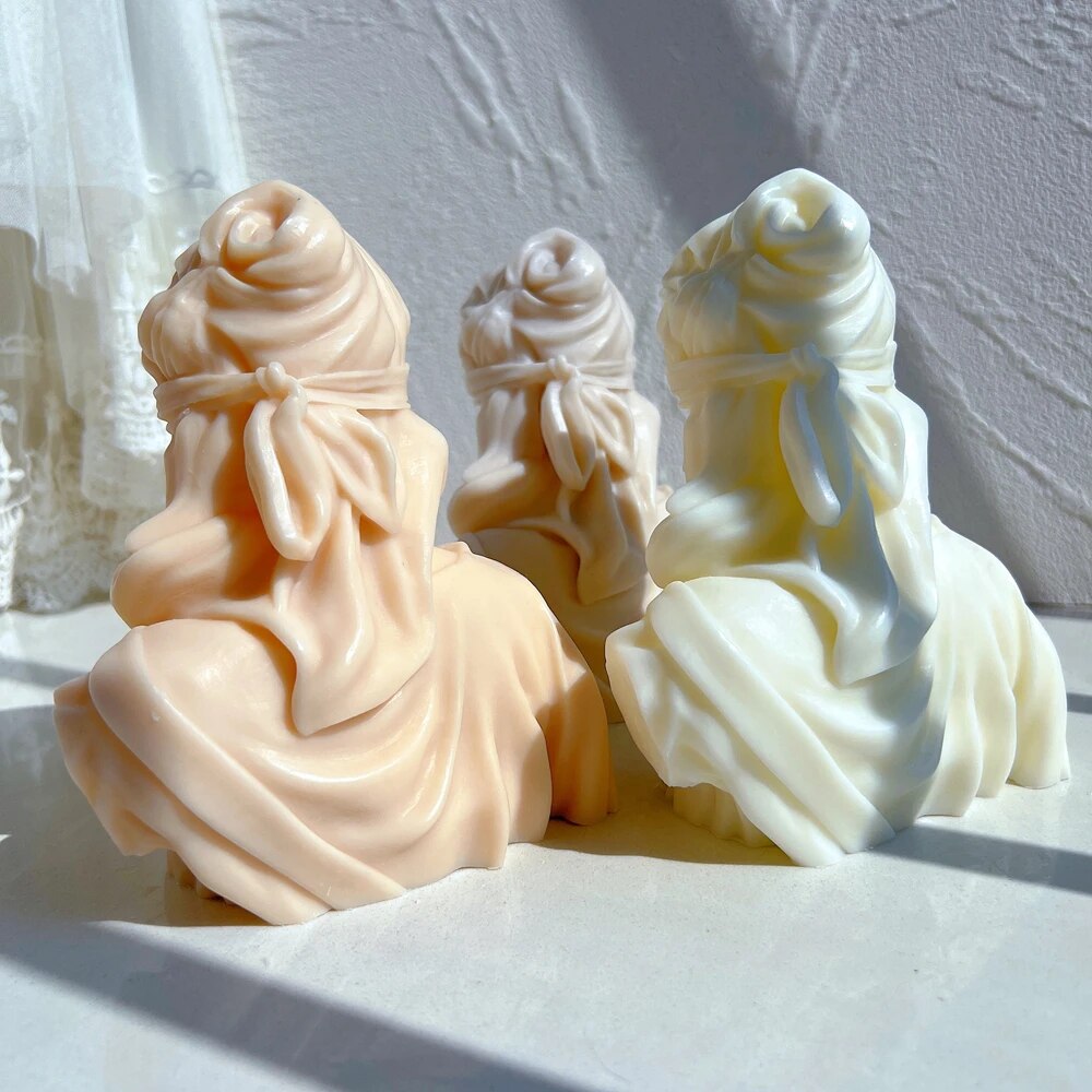 Lady Justice Candle Mould