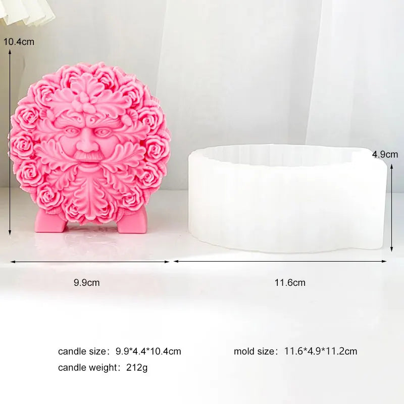 Flower Elves of the Magic Forest Silicone Candle Mould