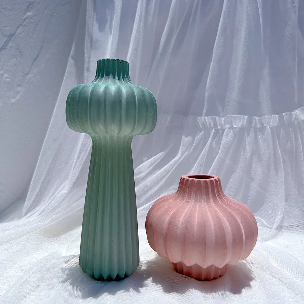 DIY Geometric Vase Silicone Mould for Flower Pots