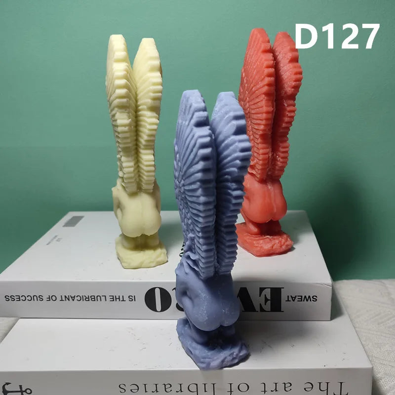 Winged Angel Silicone Candle Mould