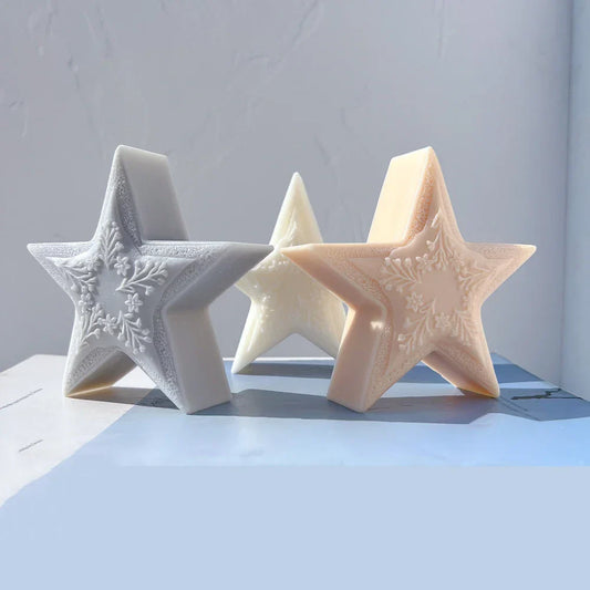 Star Silicone Candle Mould for Ramadan & Eid Decor