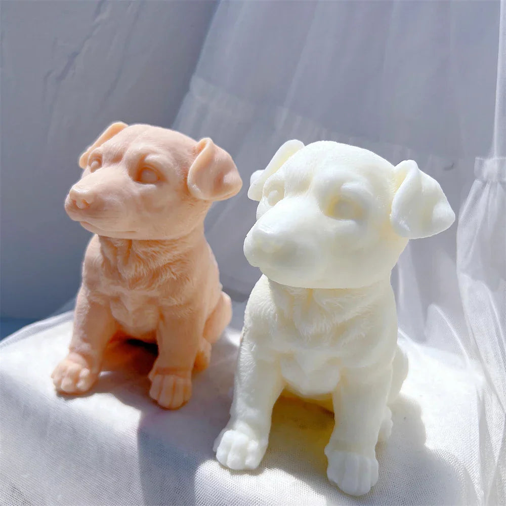 Retriever Dog Candle Mould