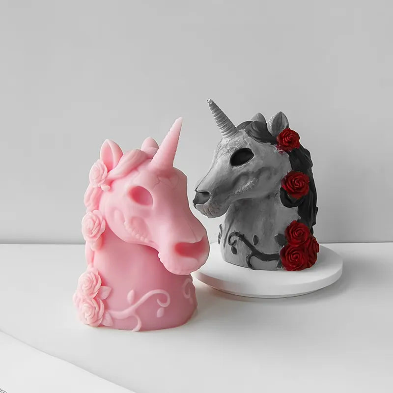 Unicorn Silicone Candle mould