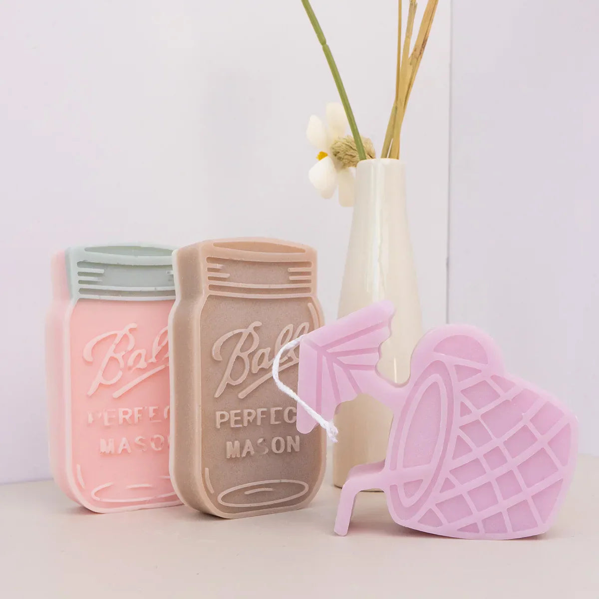 Summer Theme Silicone Candle Moulds