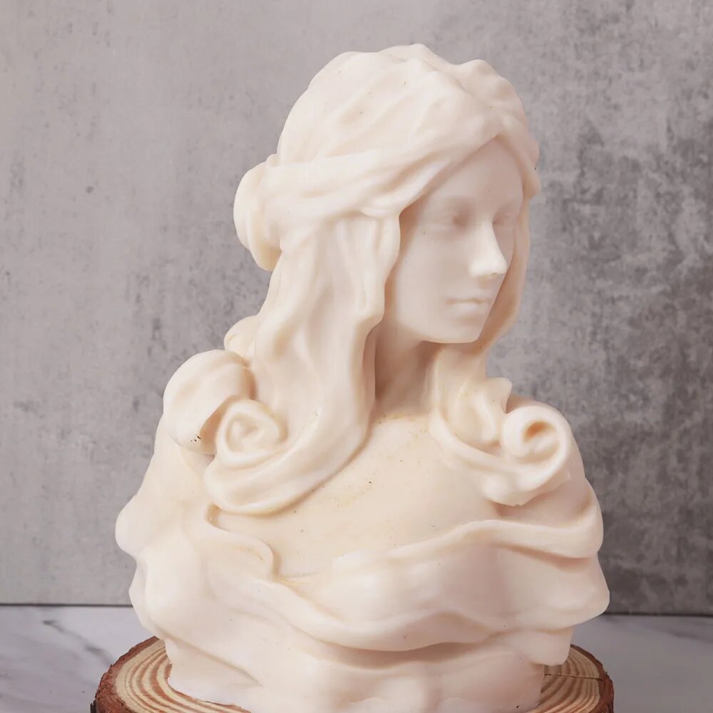 Greek Goddess Queen Candle Mould