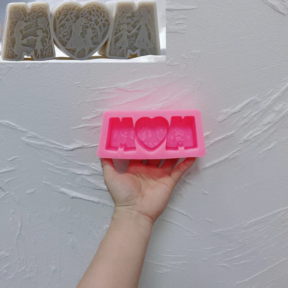 DAD & MOM Candle Mould
