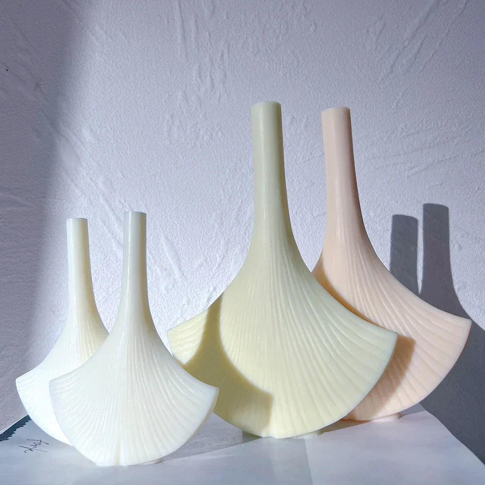Ginkgo Leaf Candle Mould