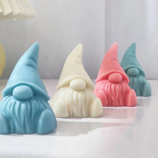 Dwarf figurine Silicone Candle Mould