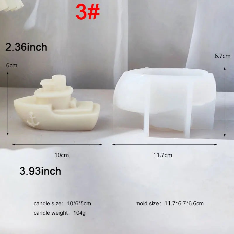 Childhood Cruiser Candle Mould