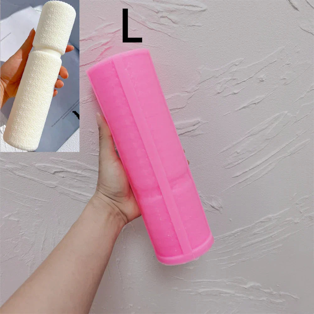 Cylindrical Tall Pillar Bubble Candle Mould