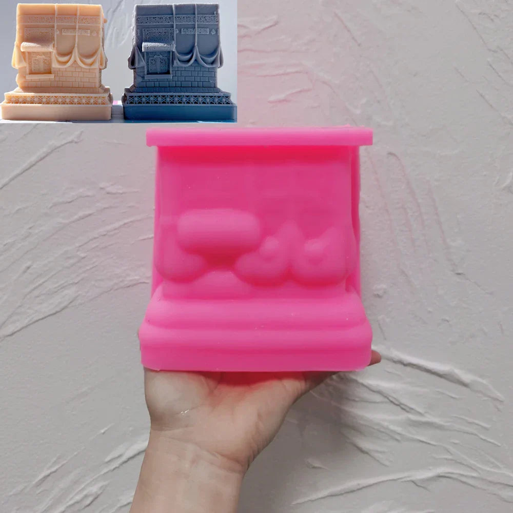 Kaaba Figurine Silicone Candle Mould