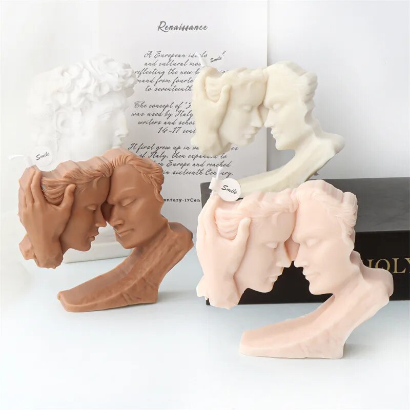 Lovers Kiss Candle Mould