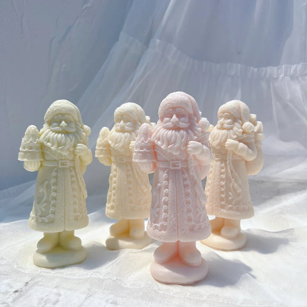 Christmas Gingerbread Santa Candle Mould