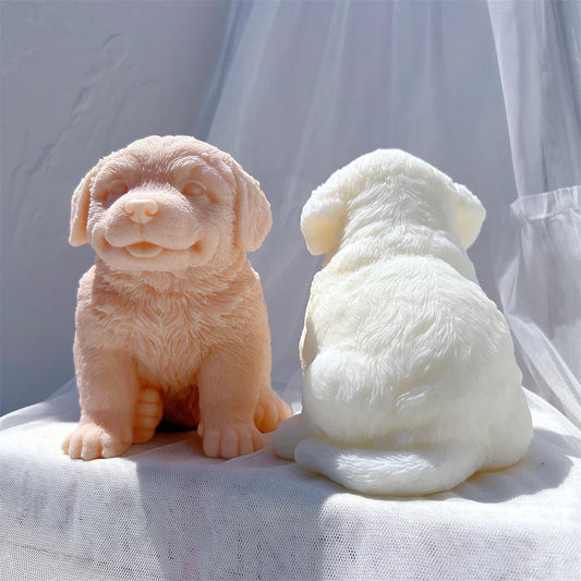 Bernese Mountain Dog Silicone Candle Mould