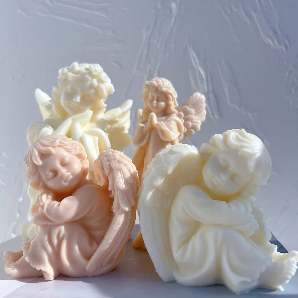 Cherub Candle Mould Silicone