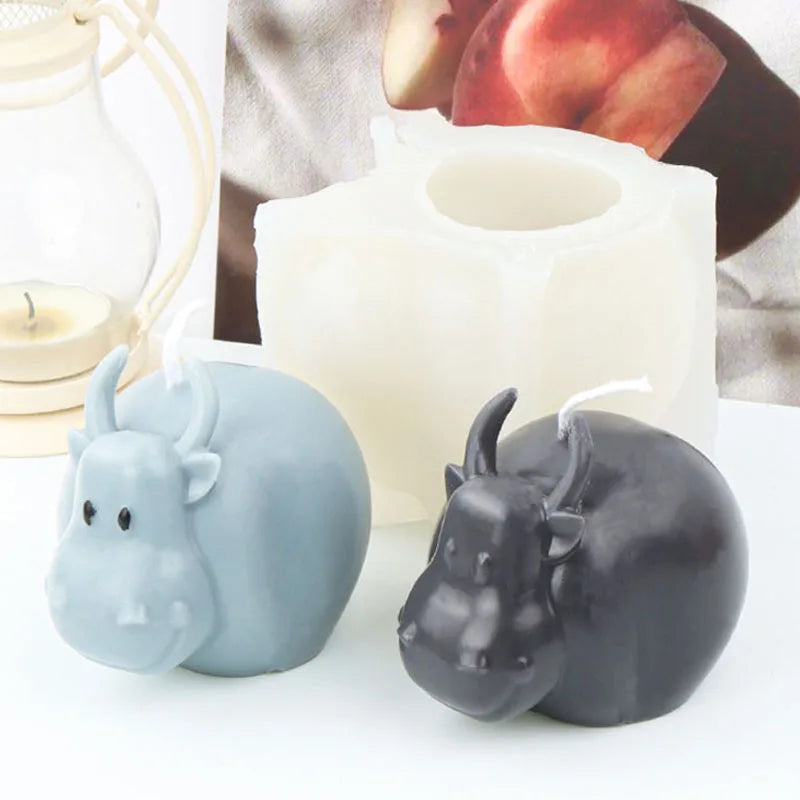 Cartoon Candle Mould Silicone