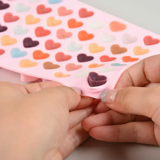 Heart Shaped Wax Melts Silicone Candle Mould