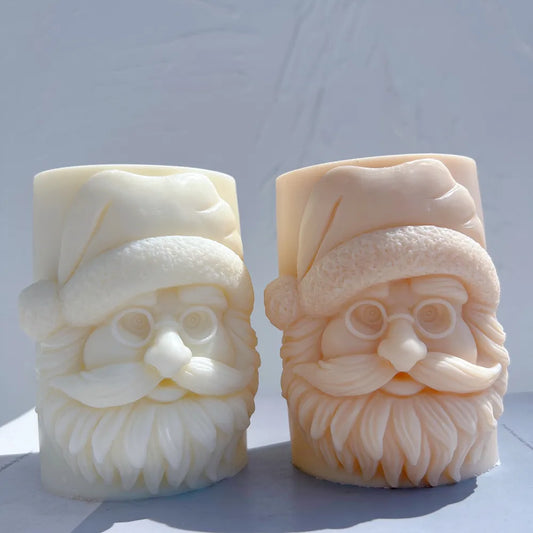 Kriss Kringle Santa Claus Candle Mould