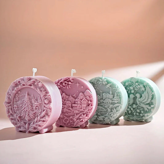 Secret Realm Christmas Forest Moulds for Candle