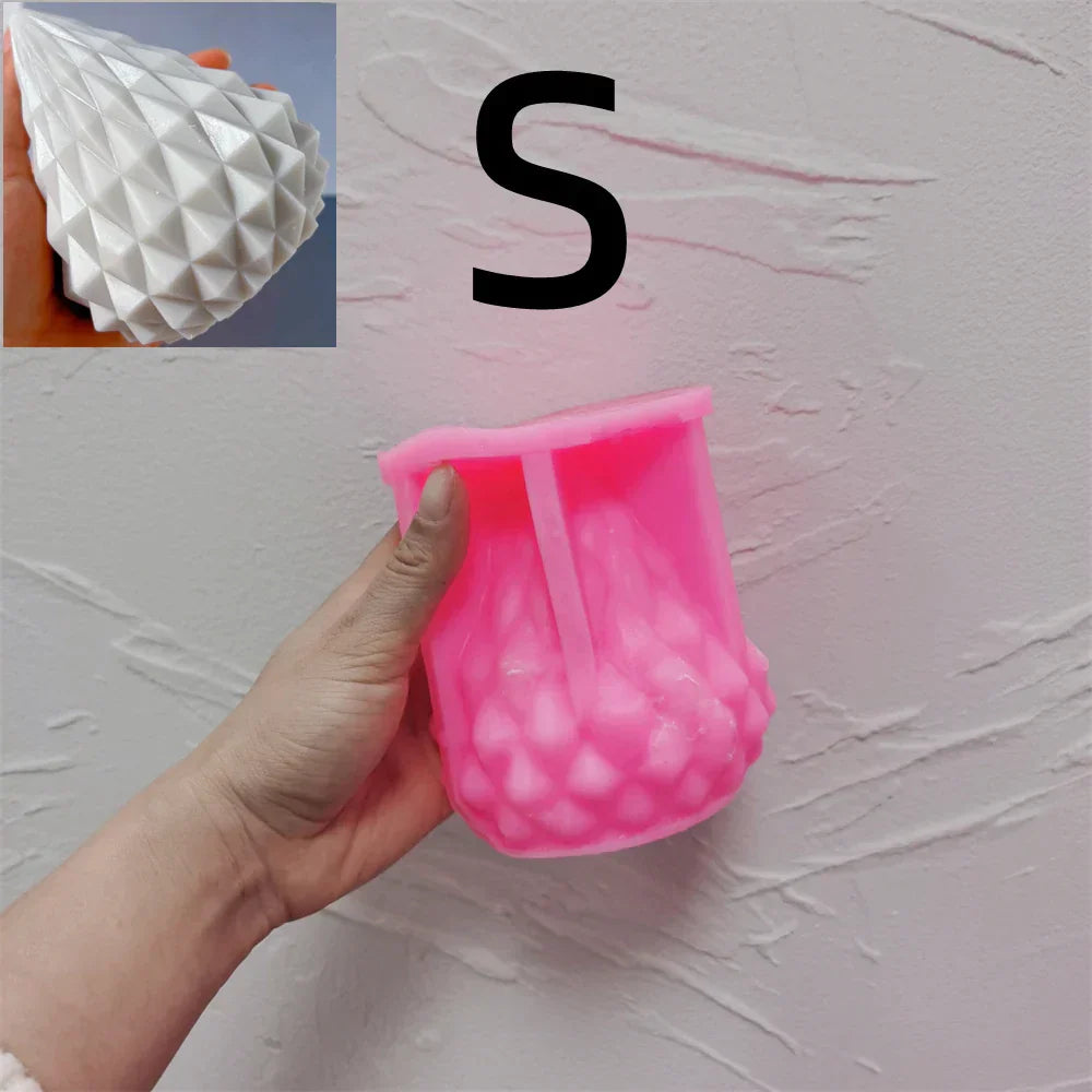 Diamond Cone Candle Mould