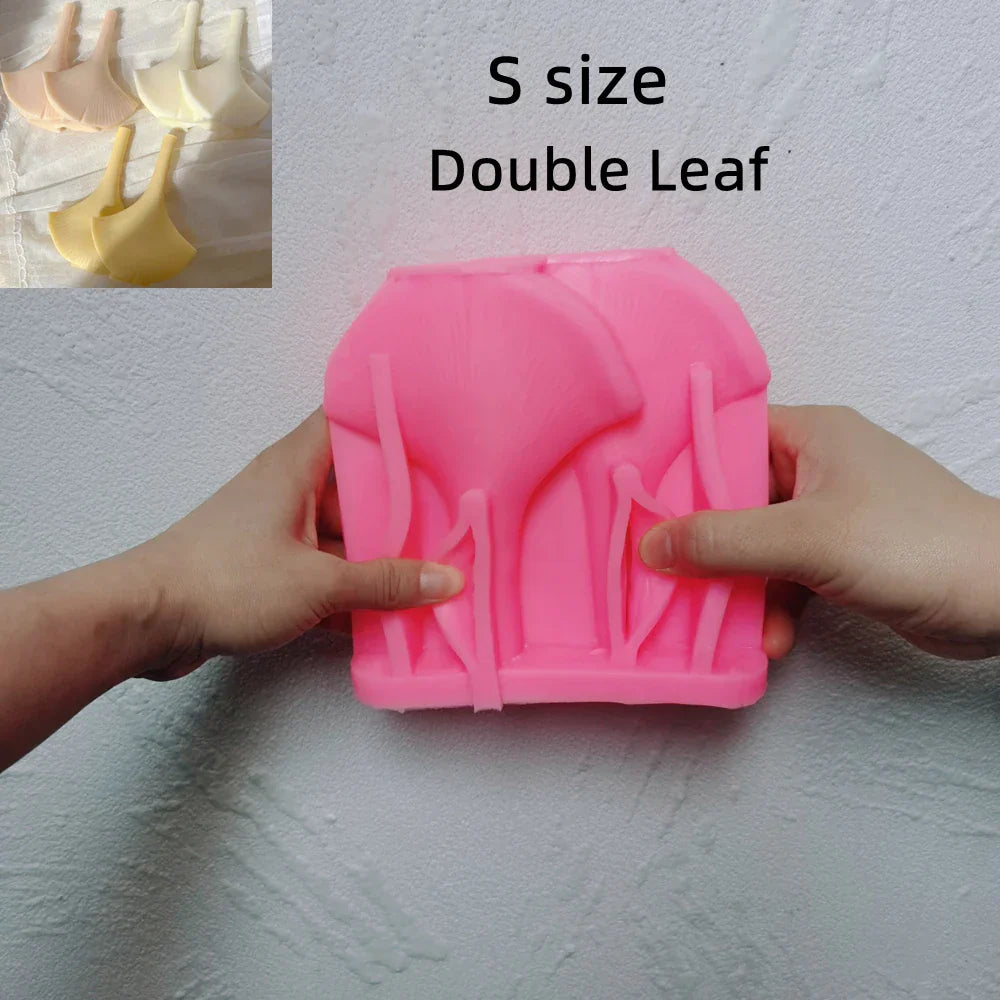 Ginkgo Leaf Candle Mould