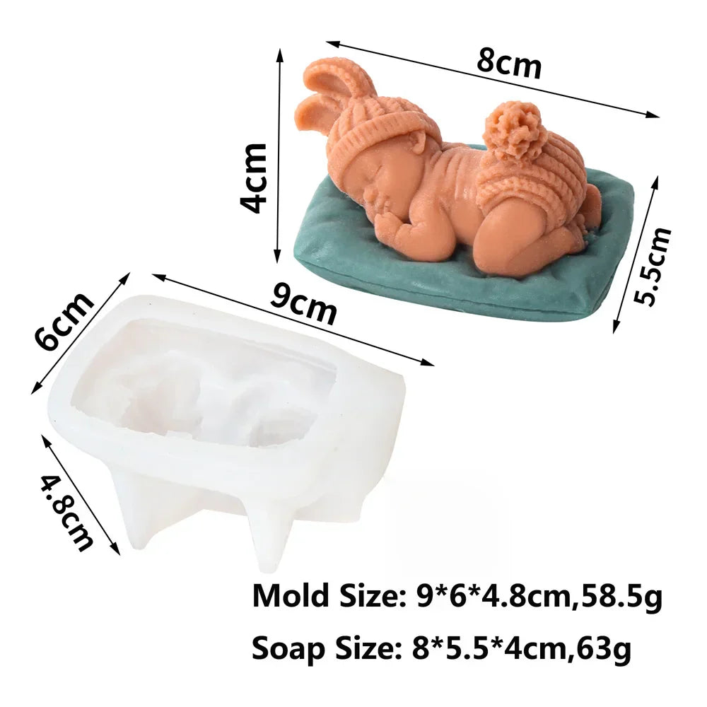 Baby Shower Candle Moulds