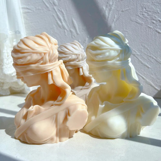 Lady Justice Candle Mould