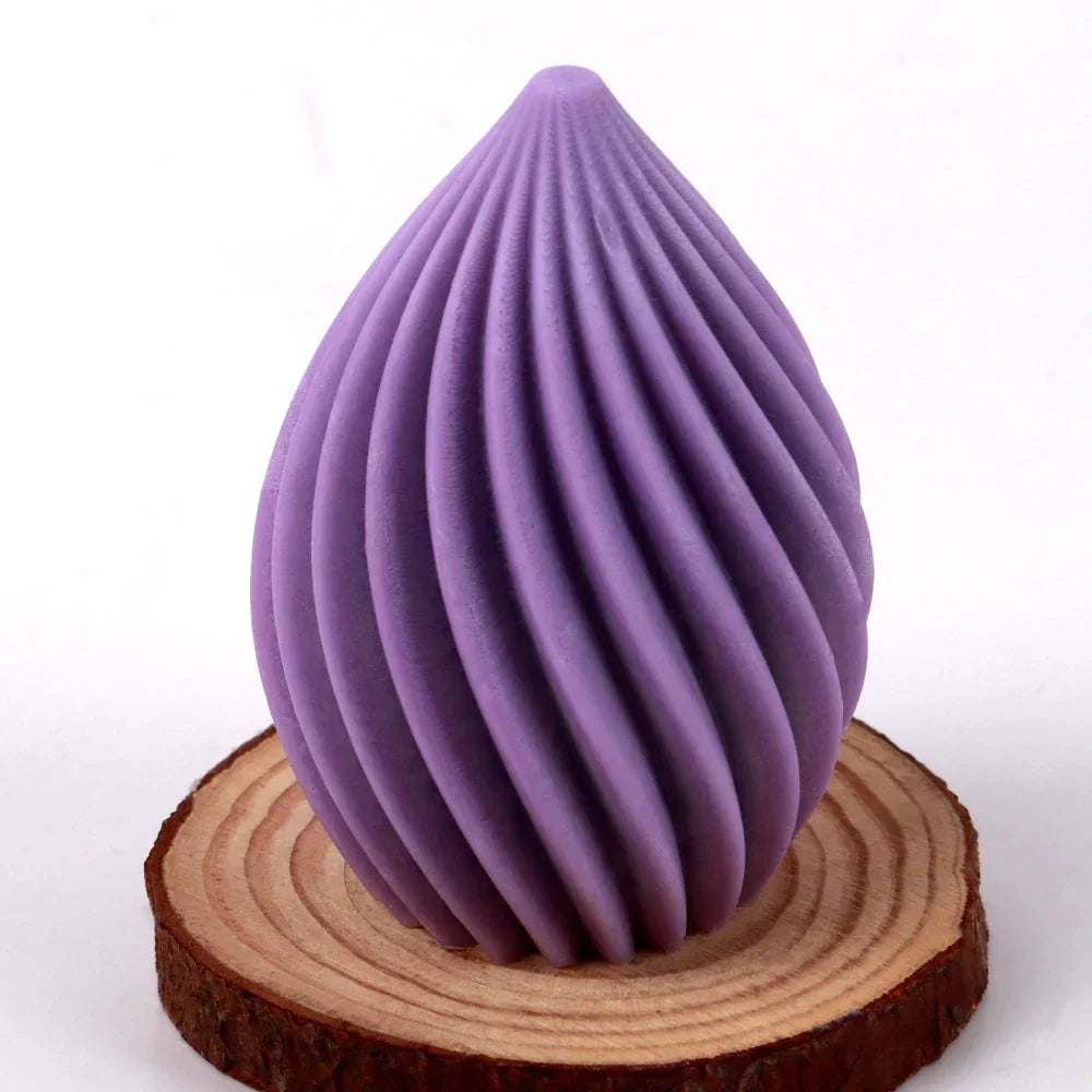 Geoetric Pear Candle Mould