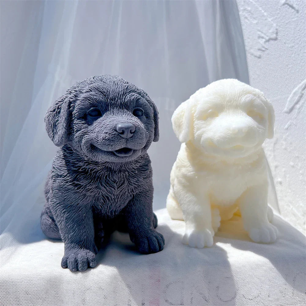 Bernese Mountain Dog Silicone Candle Mould