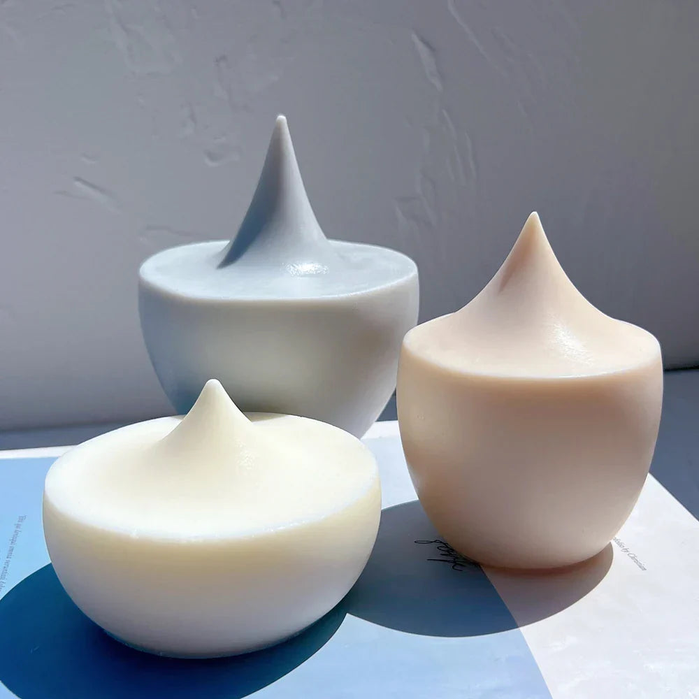 Water Droplet Art Silicone Candle Mould