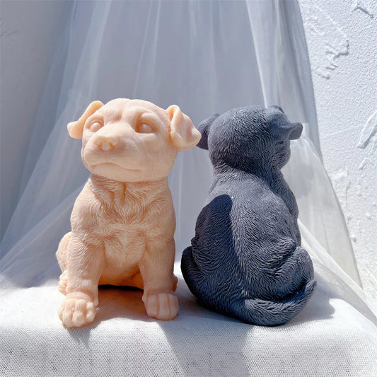 Retriever Dog Candle Mould