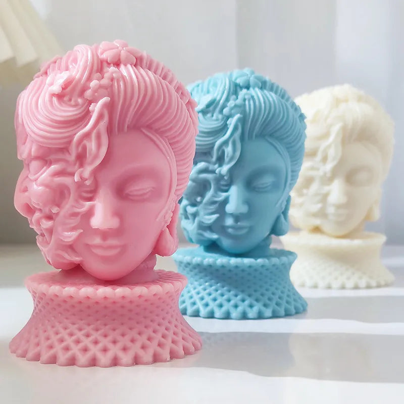 Woman Demon Candle Mould