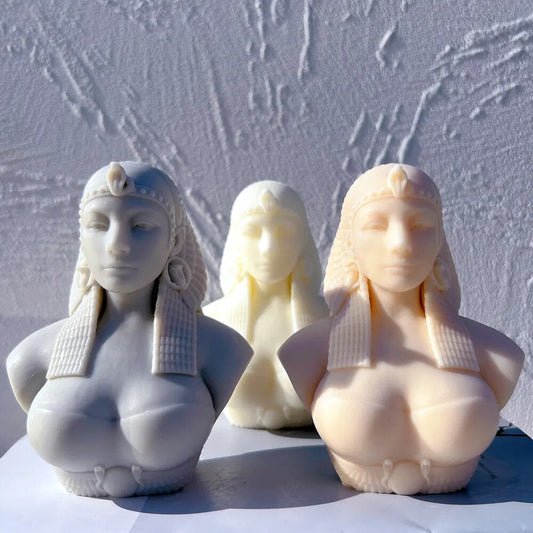 Queen of Egypt Cleopatra Candle Mould