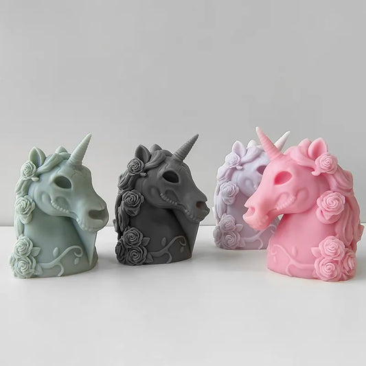 Unicorn Silicone Candle mould